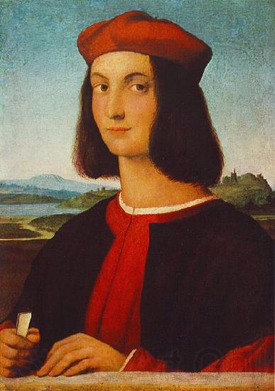 RAFFAELLO Sanzio Portrait of Pietro Bembo Norge oil painting art